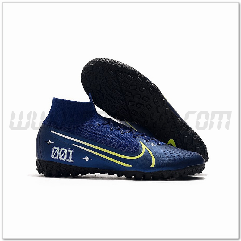 Nike Scarpe da Calcio Mercurial Superfly 7 Elite MDS TF Marines blu