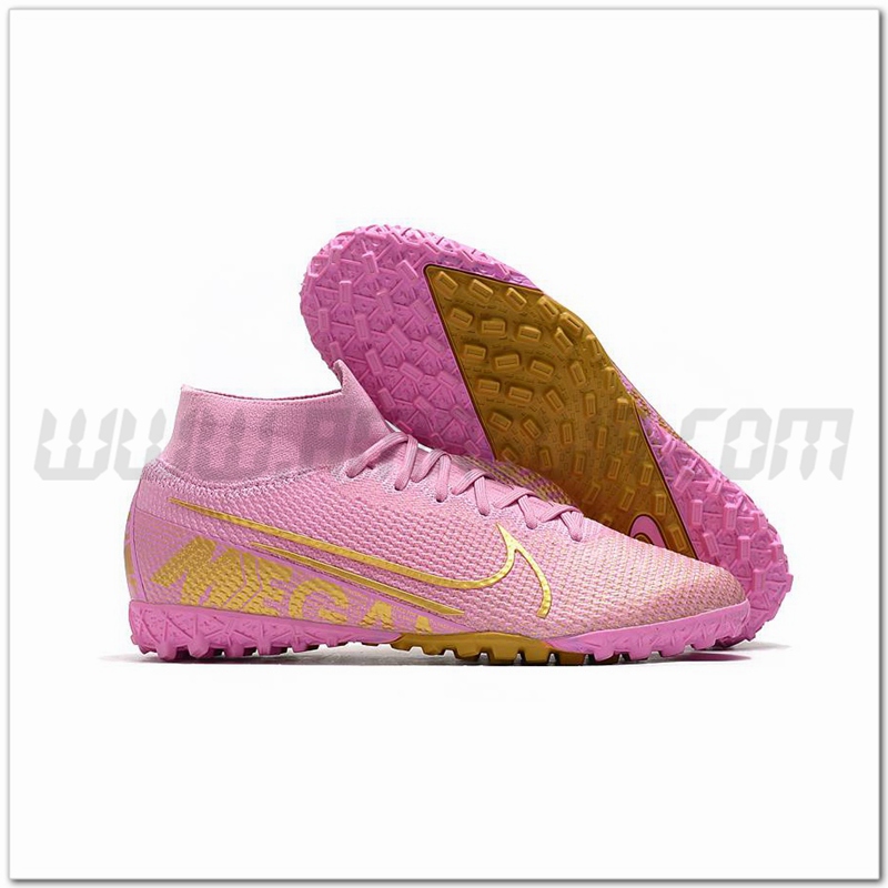 Nike Scarpe da Calcio Mercurial Superfly 7 Elite MDS TF Rosa