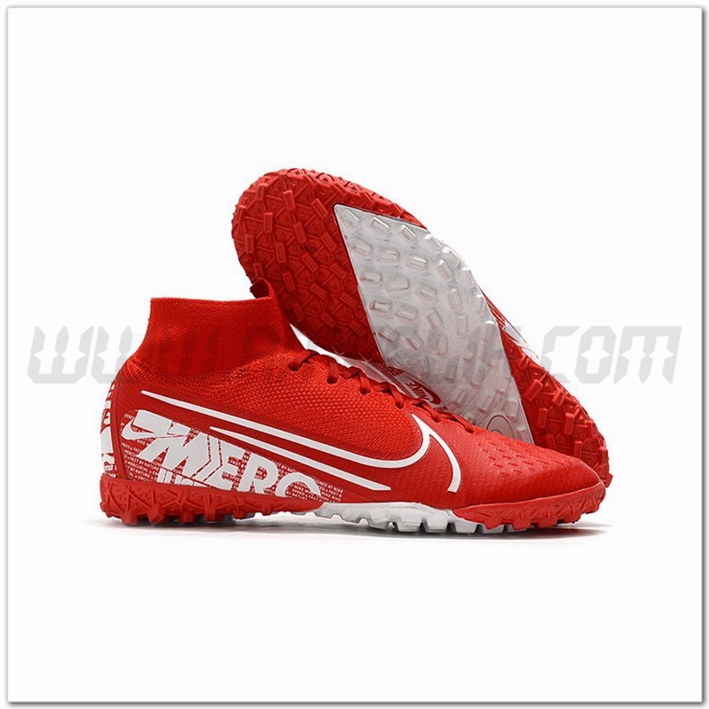 Nike Scarpe da Calcio Mercurial Superfly 7 Elite MDS TF Rosso