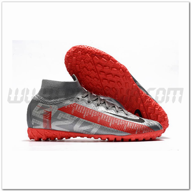 Nike Scarpe da Calcio Mercurial Superfly 7 Elite MDS TF Grigio