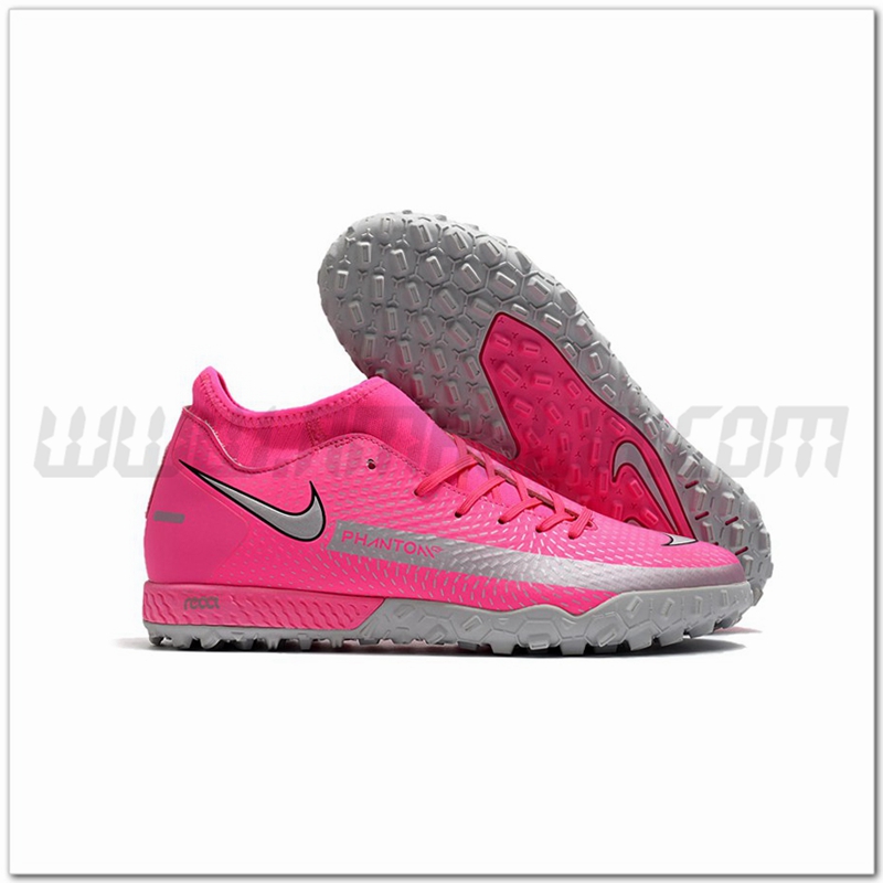 Nike Scarpe da Calcio Phantom GT Academy Dynamic Fit TF Rosa