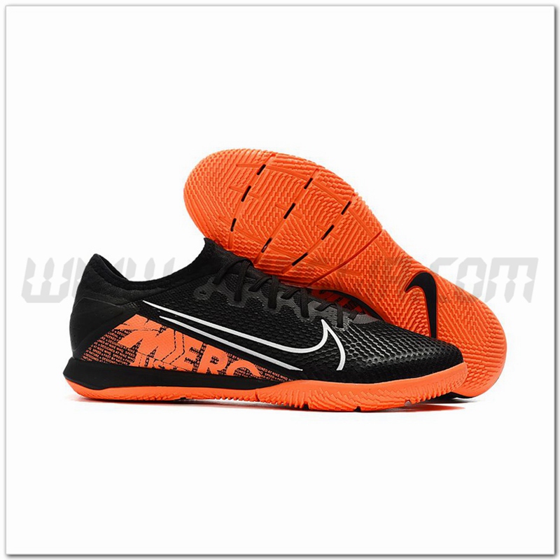 Nike Scarpe da Calcio Vapor 13 Pro IC Nero/Arancia