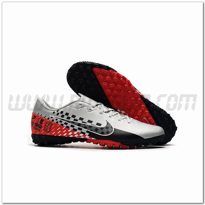 Nike Scarpe da Calcio Mercurial Vapor 13 Academy TF D'argento