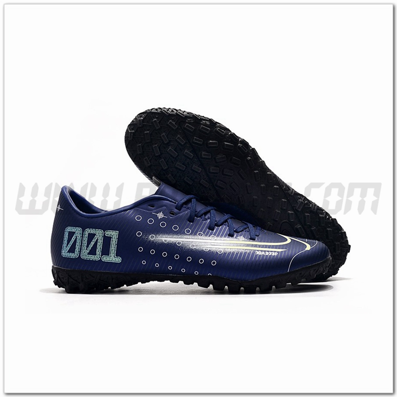 Nike Scarpe da Calcio Mercurial Vapor 13 Academy TF Blu Scuro