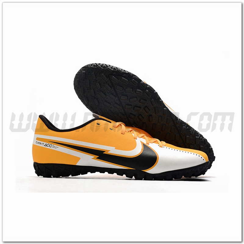 Nike Scarpe da Calcio Mercurial Vapor 13 Academy TF Arancia/Bianco