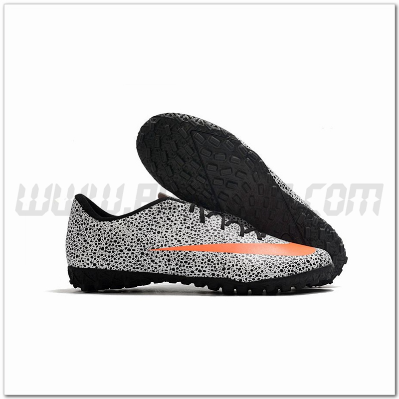 Nike Scarpe da Calcio Mercurial Vapor 13 Academy TF Bianco/Nero