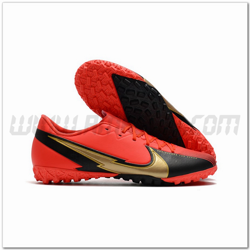 Nike Scarpe da Calcio Mercurial Vapor 13 Academy TF Rosso