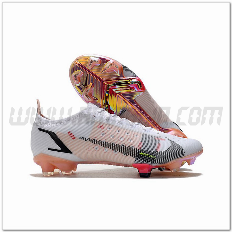 Nike Scarpe da Calcio Mercurial Vapor XIV Elite FG Bianco/Arancia