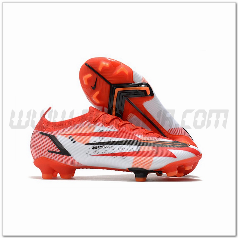 Nike Scarpe da Calcio Vapor 14 Elite CR7 FG Rosso