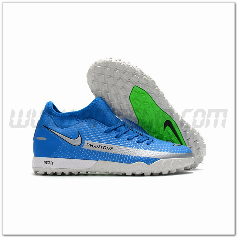 Nike Scarpe da Calcio Phantom GT Academy Dynamic Fit TF Blu