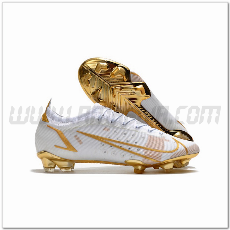 Nike Scarpe da Calcio Vapor 14 Elite MDS FG Bianco