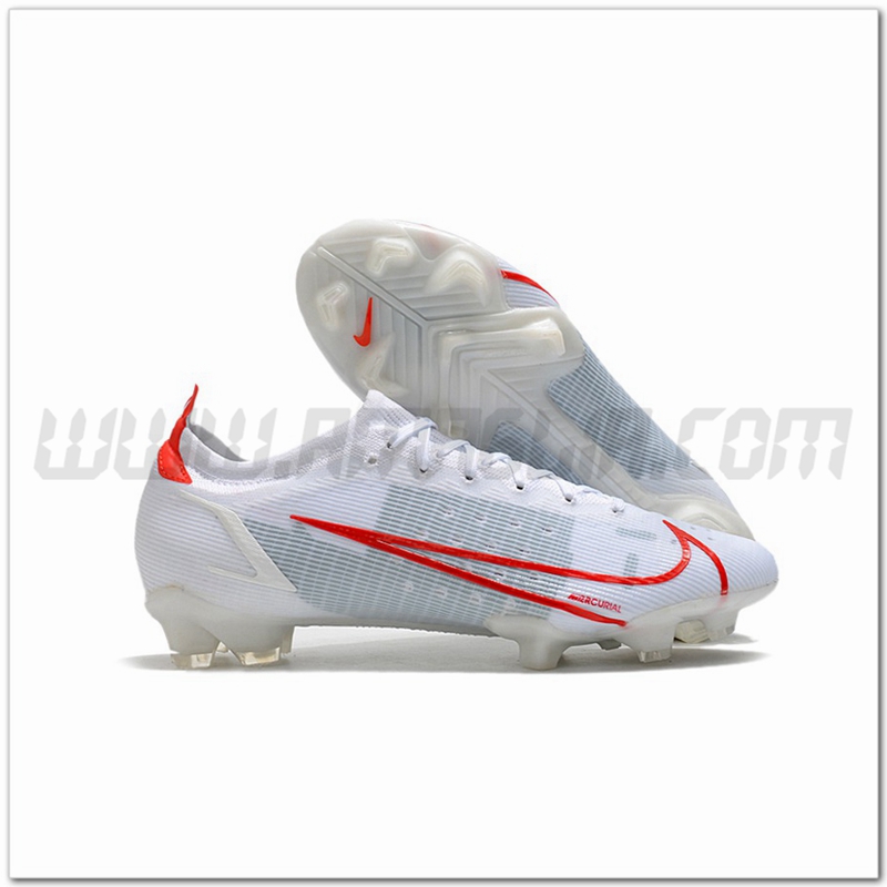 Nike Scarpe da Calcio Vapor 14 Elite MDS FG Bianco