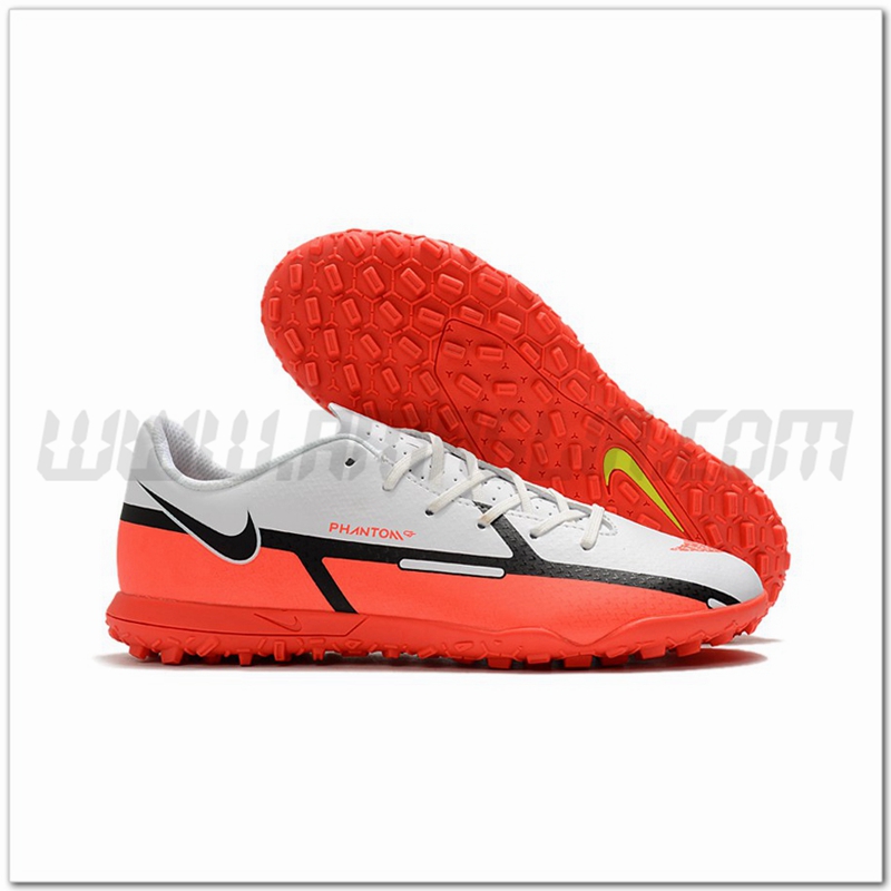 Nike Scarpe da Calcio Phantom GT2 Club TF Arancia/Bianco