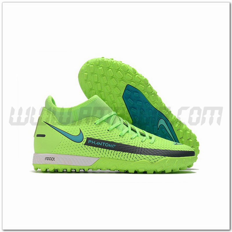 Nike Scarpe da Calcio Phantom GT Academy Dynamic Fit TF Verde