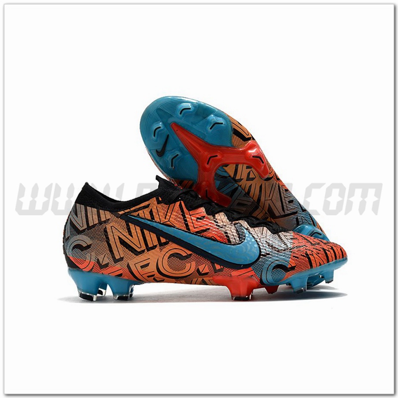 Nike Scarpe da Calcio Vapor 14 Elite FG Arancia/Blu