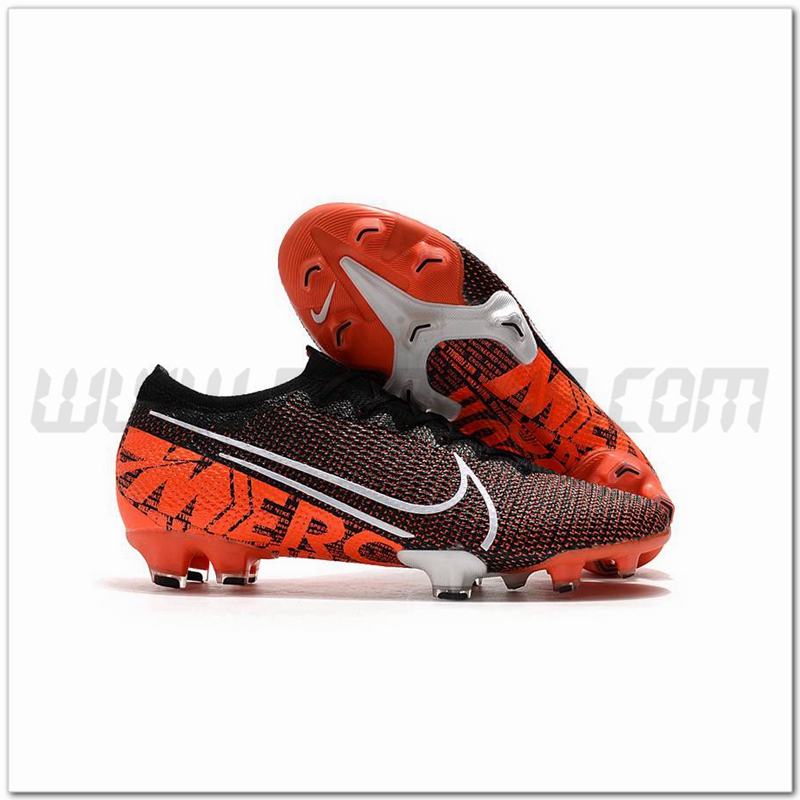 Nike Scarpe da Calcio Mercurial Vapor 13 Elite SE FG Arancia/Nero