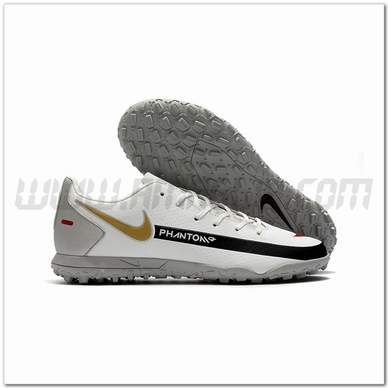 Nike Scarpe da Calcio Phantom GT Club TF Bianco