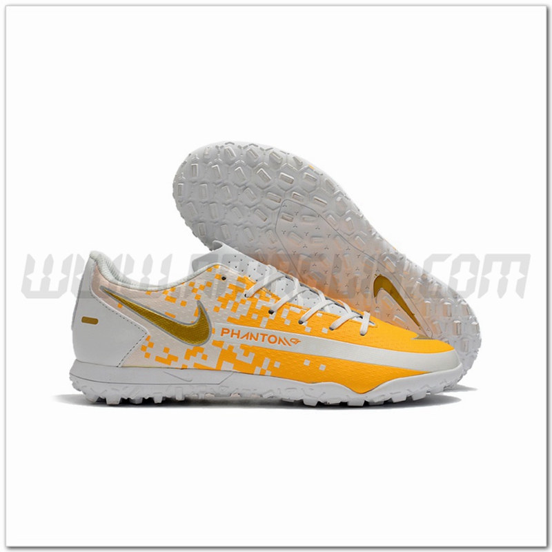Nike Scarpe da Calcio Phantom GT Club TF Arancia/Bianco