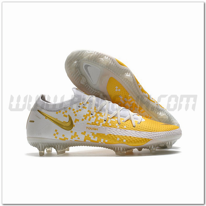 Nike Scarpe da Calcio Phantom GT Elite FG Arancia/Bianco
