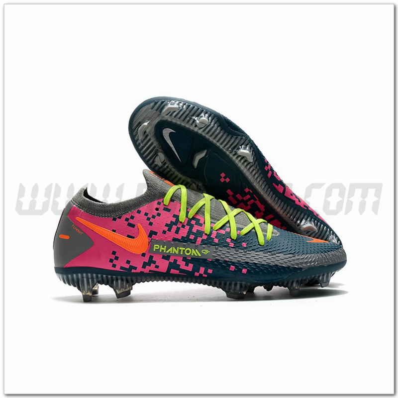 Nike Scarpe da Calcio Phantom GT Elite FG Verde/Rosa