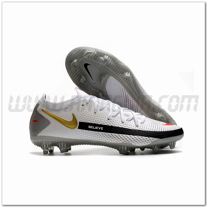 Nike Scarpe da Calcio Phantom GT Elite FG Bianco