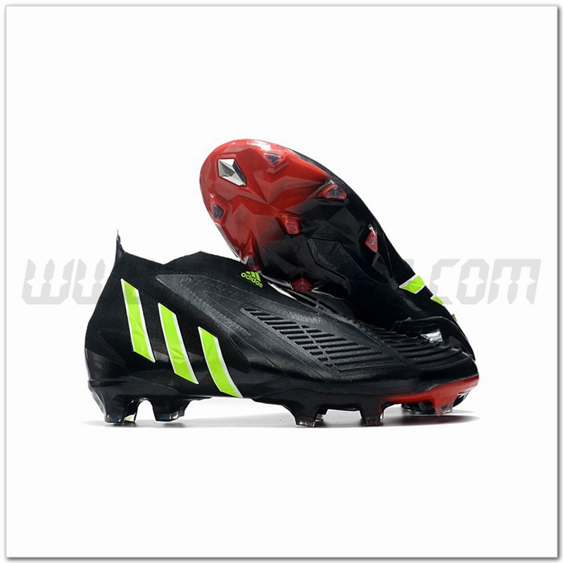 Adidas Scarpe da Calcio Predator Edge+ FG Nero