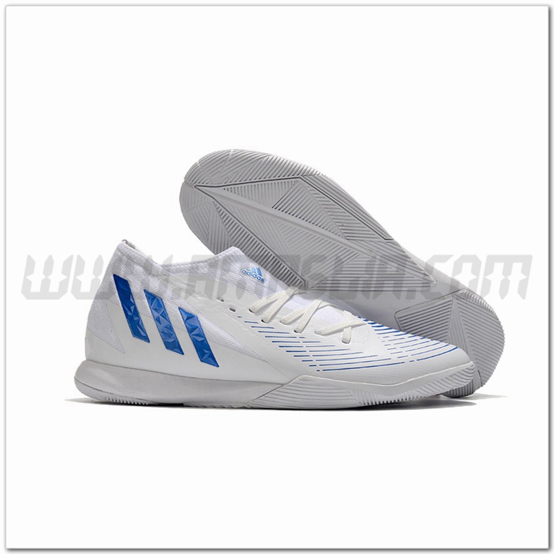 Adidas Scarpe da Calcio Predator Edge.3 IC Bianco