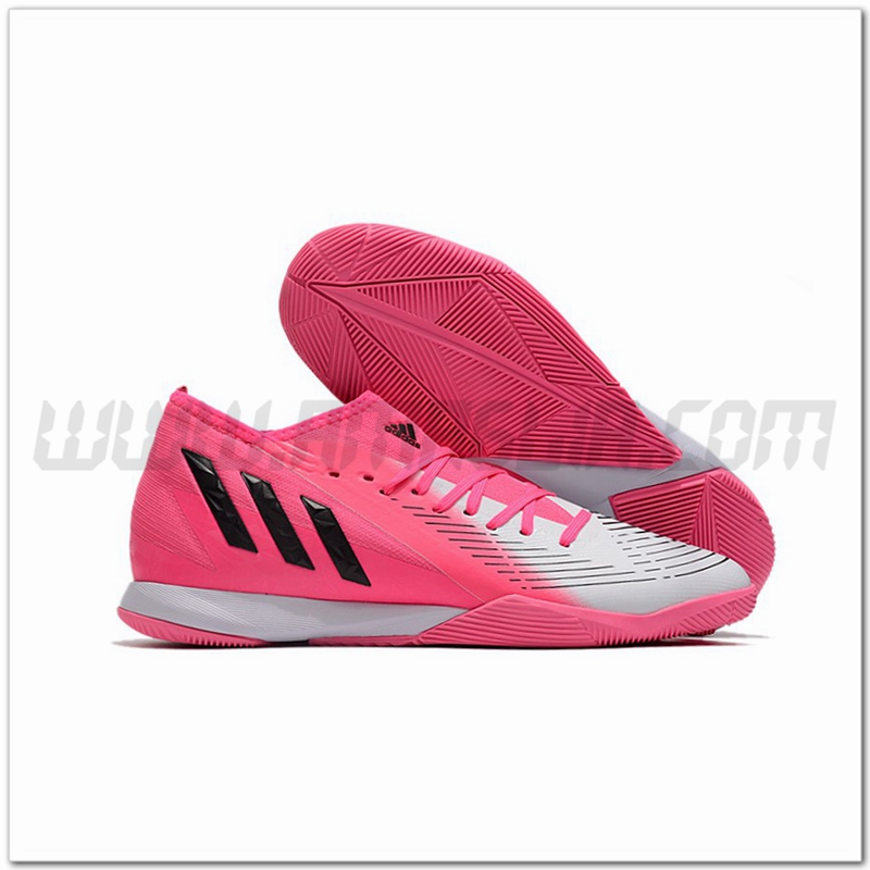 Adidas Scarpe da Calcio Predator Edge.3 IC Rosa