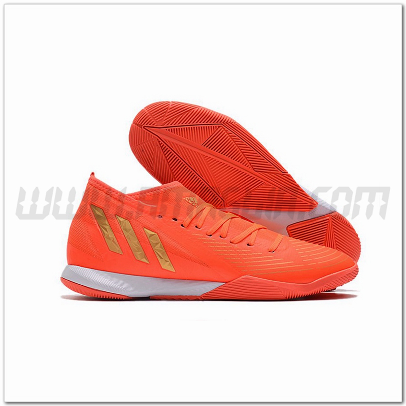 Adidas Scarpe da Calcio Predator Edge.3 IC Arancia