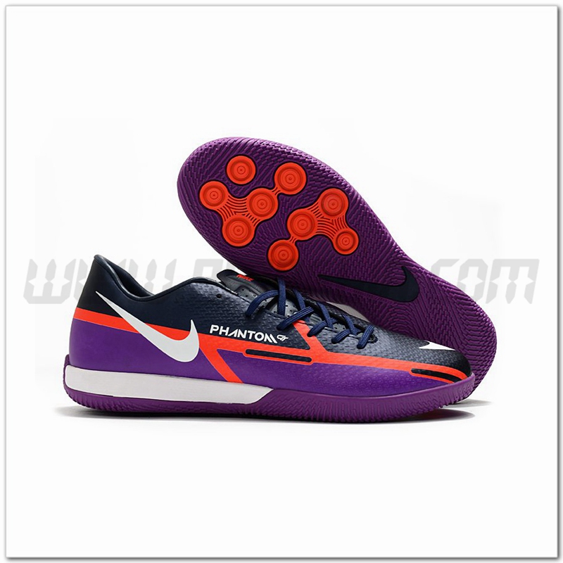 Nike Scarpe da Calcio React Phantom GT2 Pro IC Viola/Blu