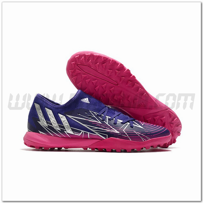 Adidas Scarpe da Calcio Predator Edge.3 Low TF Viola
