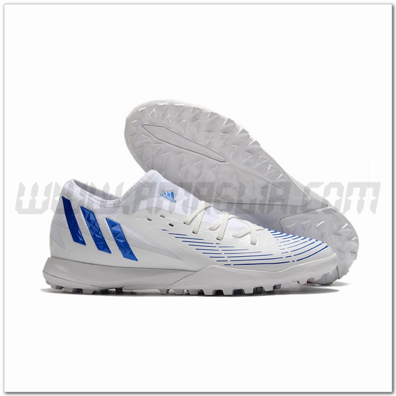Adidas Scarpe da Calcio Predator Edge.3 Low TF Bianco