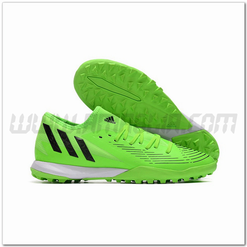Adidas Scarpe da Calcio Predator Edge.3 Low TF Verde
