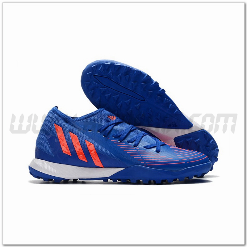 Adidas Scarpe da Calcio Predator Edge.3 TF Blu
