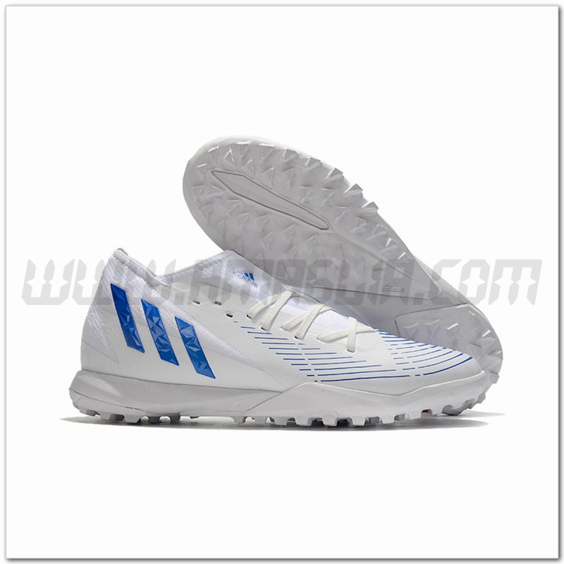 Adidas Scarpe da Calcio Predator Edge.3 TF Bianco