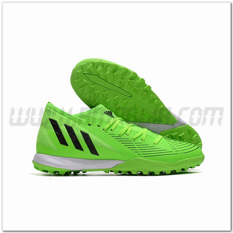 Adidas Scarpe da Calcio Predator Edge.3 TF Verde