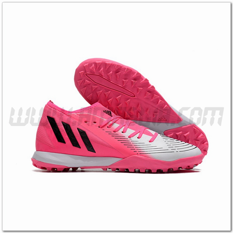 Adidas Scarpe da Calcio Predator Edge.3 TF Rosa