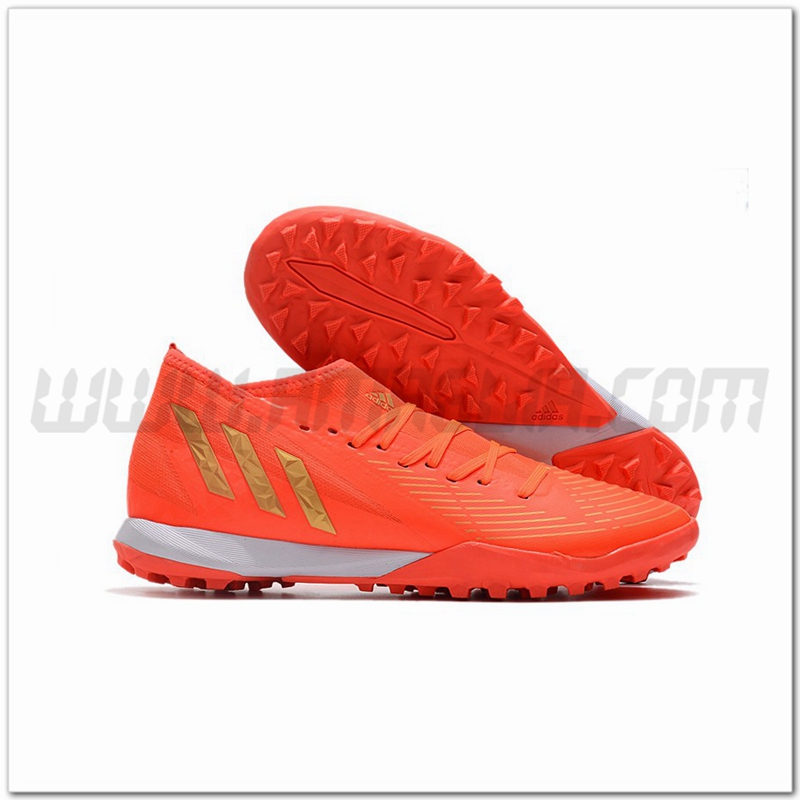 Adidas Scarpe da Calcio Predator Edge.3 TF Arancia