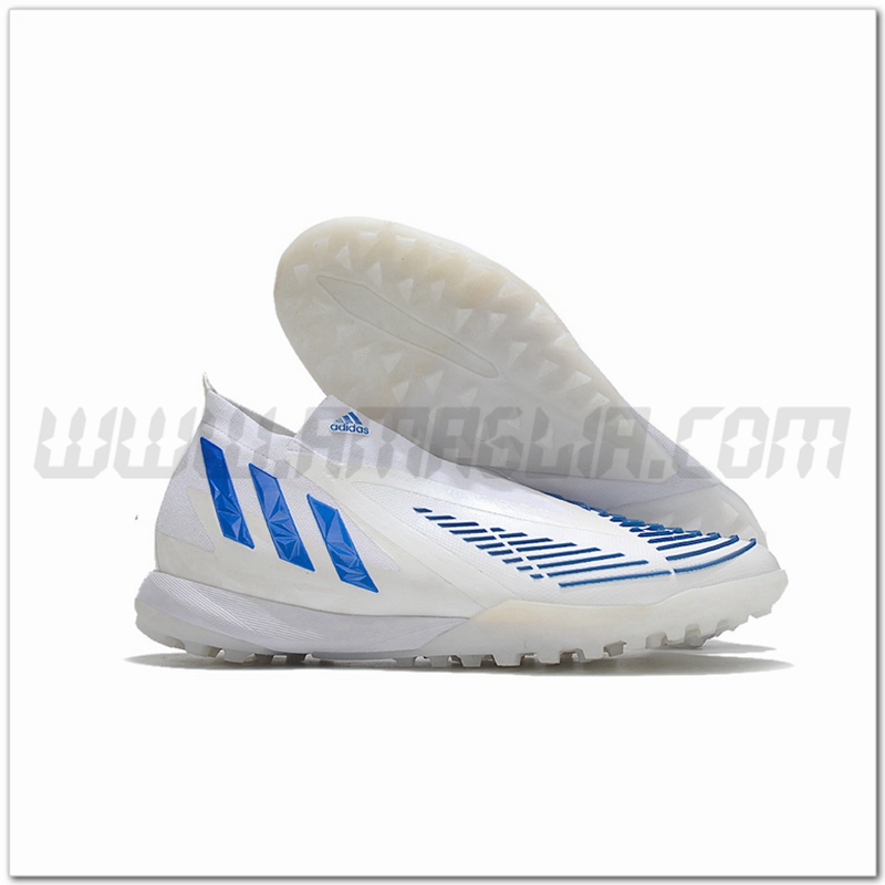 Adidas Scarpe da Calcio Predator Edge1 TF Bianco