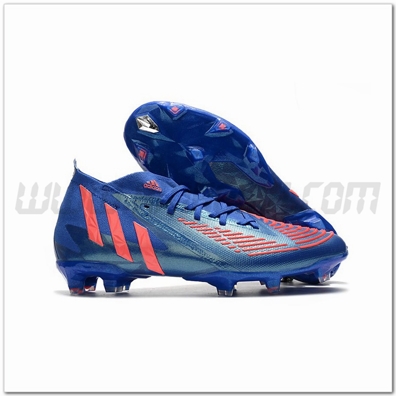 Adidas Scarpe da Calcio Predator Edge.1 FG Blu