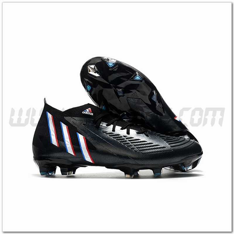 Adidas Scarpe da Calcio Predator Edge.1 FG Nero