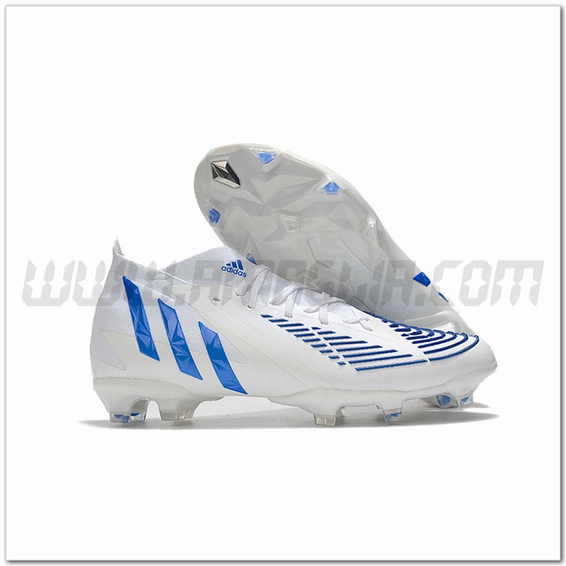 Adidas Scarpe da Calcio Predator Edge.1 FG Bianco