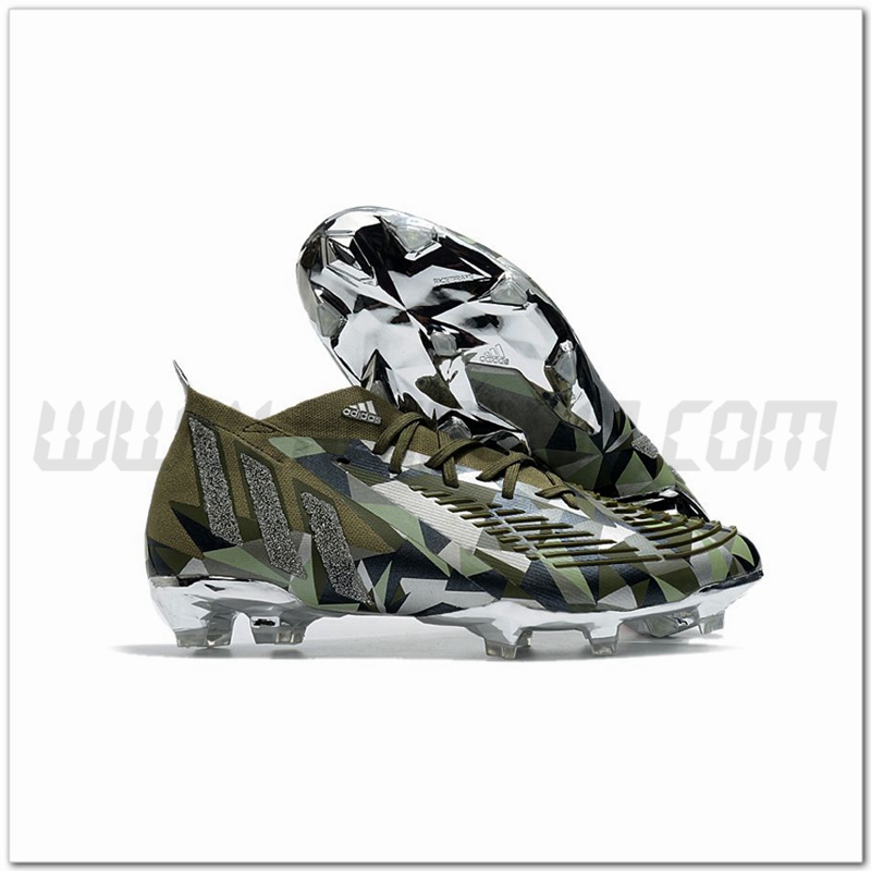 Adidas Scarpe da Calcio Predator Edge.1 FG Verde