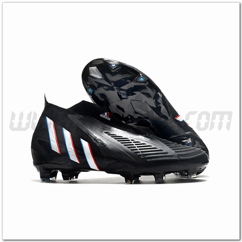 Adidas Scarpe da Calcio Predator Edge+ FG Nero