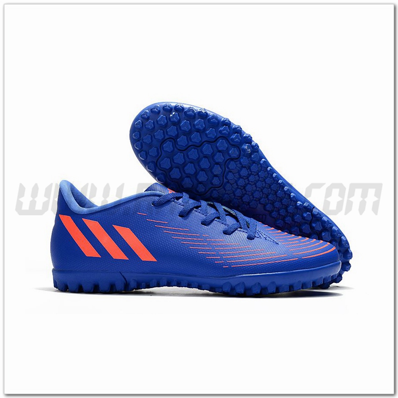 Adidas Scarpe da Calcio Predator Edge4 TF Blu