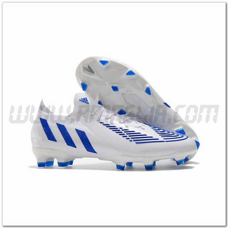 Adidas Scarpe da Calcio Predator Edge.1 Low FG Bianco