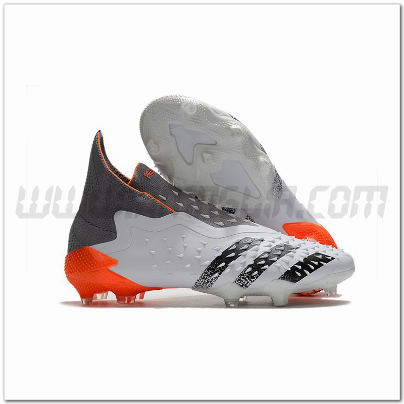 Adidas Scarpe da Calcio Predator Freak + FG Grigio