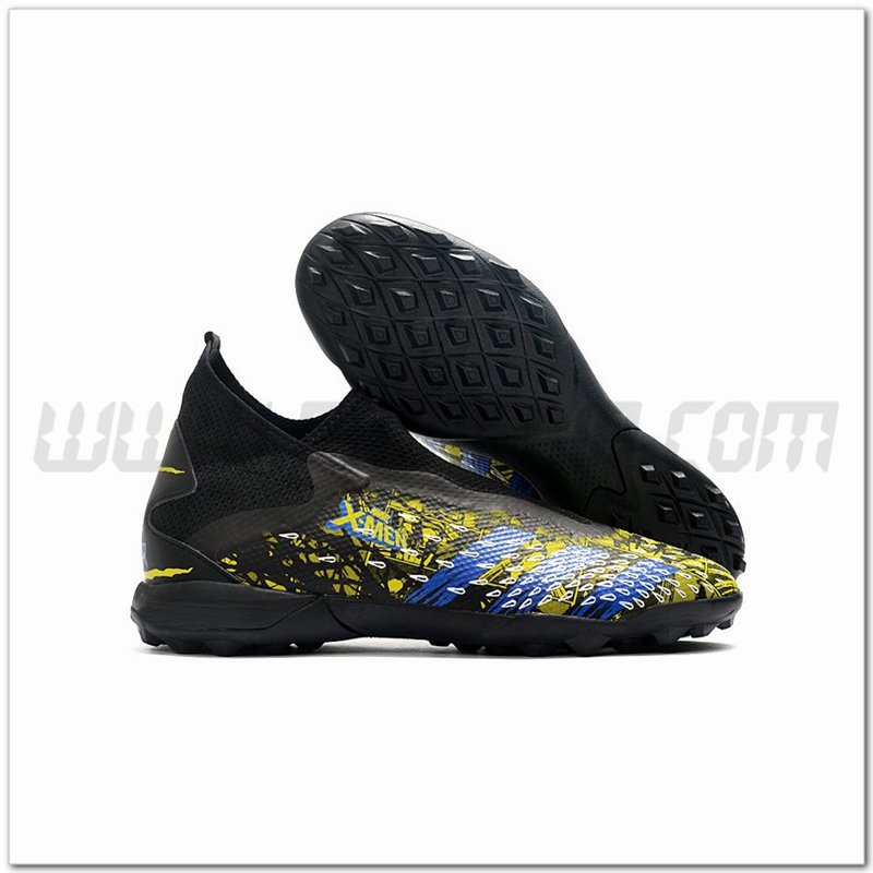 Adidas Scarpe da Calcio Predator Freak3 Laceless TF Nero