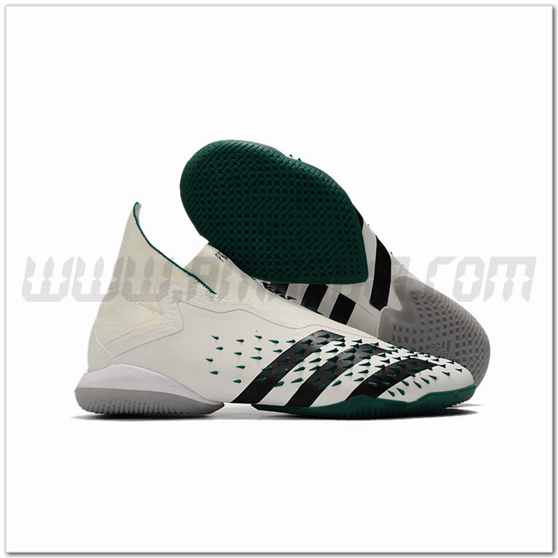 Adidas Scarpe da Calcio Predator Freak + IC Bianco