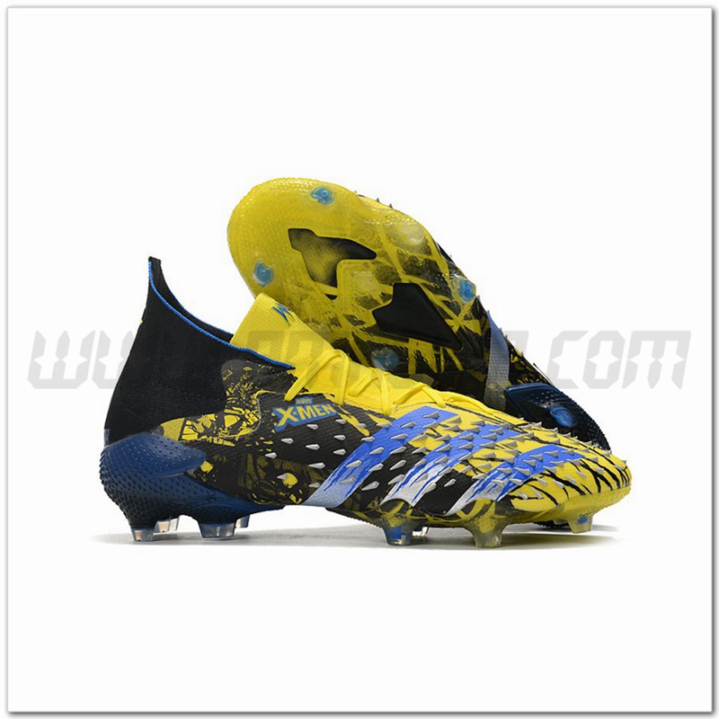Adidas Scarpe da Calcio Predator Freak.1 FG Giallo/Nero